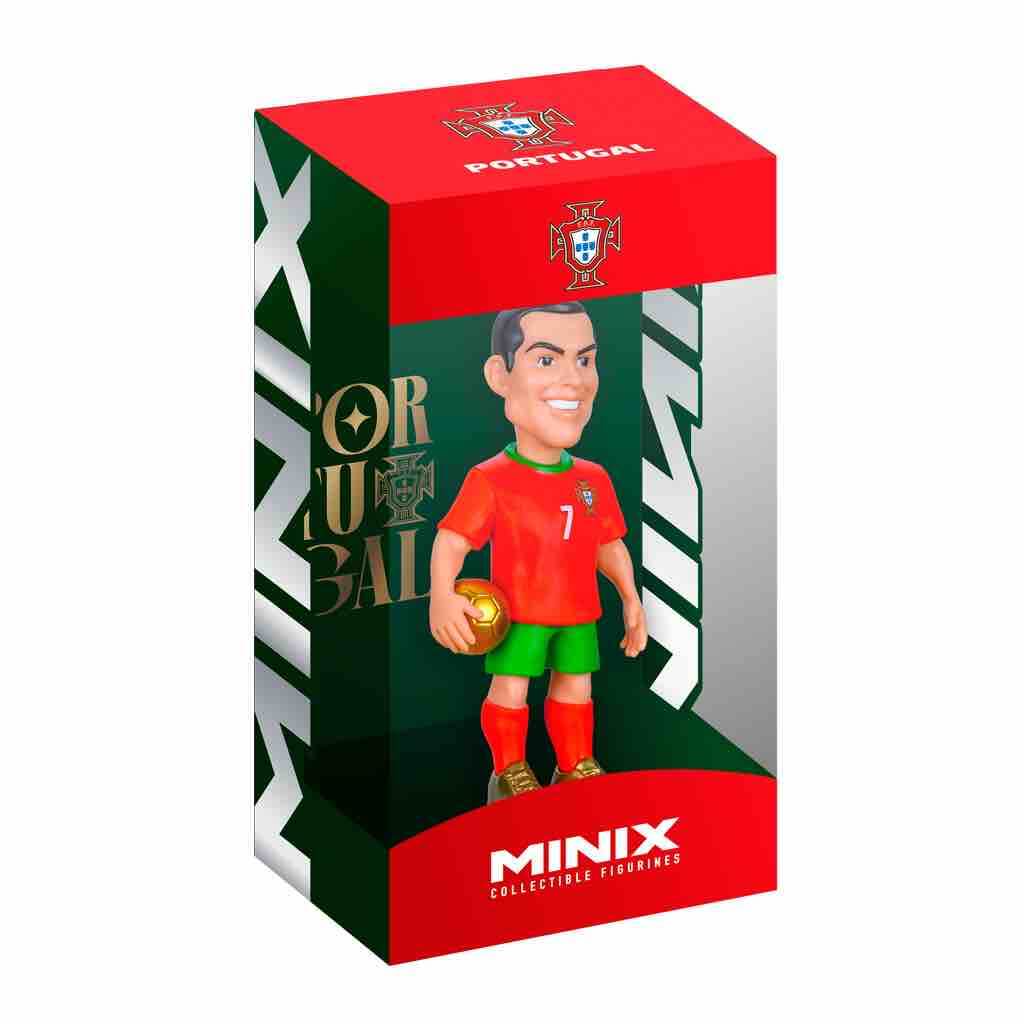 Minix 12 CM Ronaldo Portugal (Box - Lateral Front)
