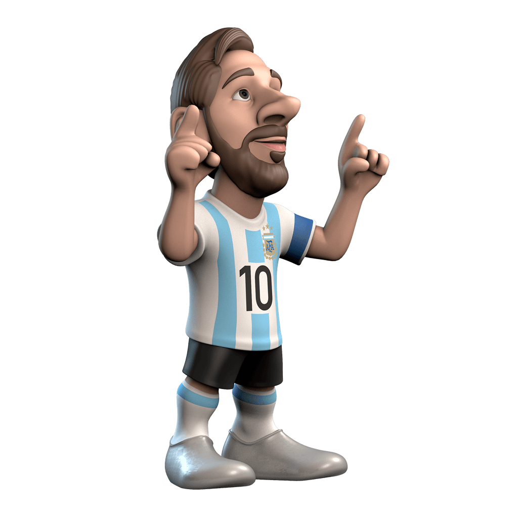 Minix 12 cm Messi Argentina (Front)