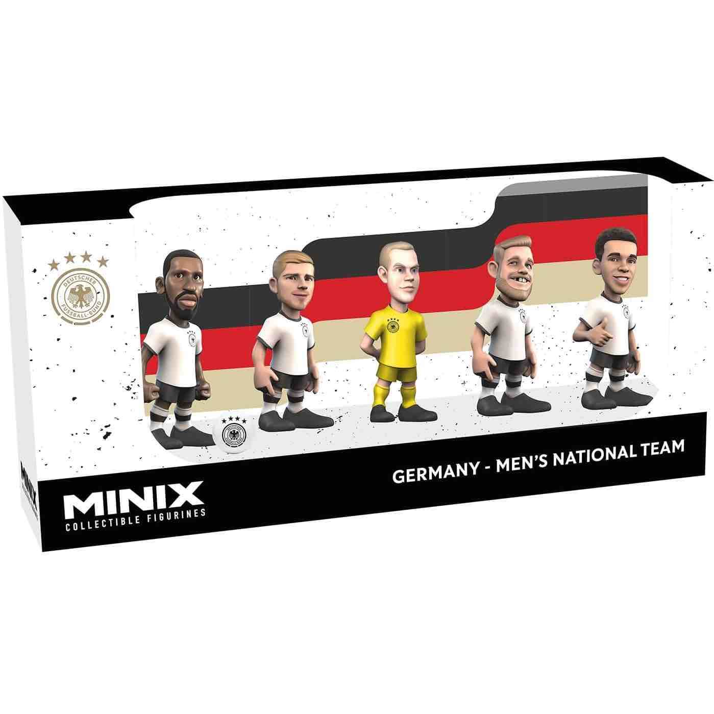 Minix Germany National Team 7CM 5-Pack (Box - Lateral Front)
