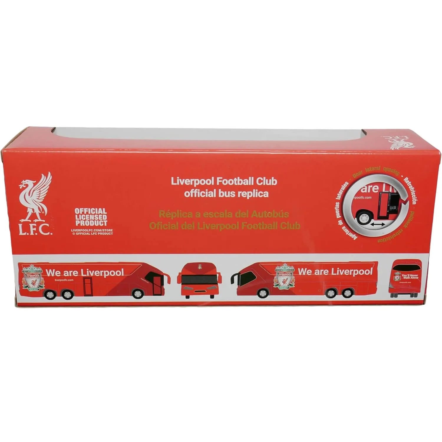 Minix Liverpool Team Bus (Box - Back)