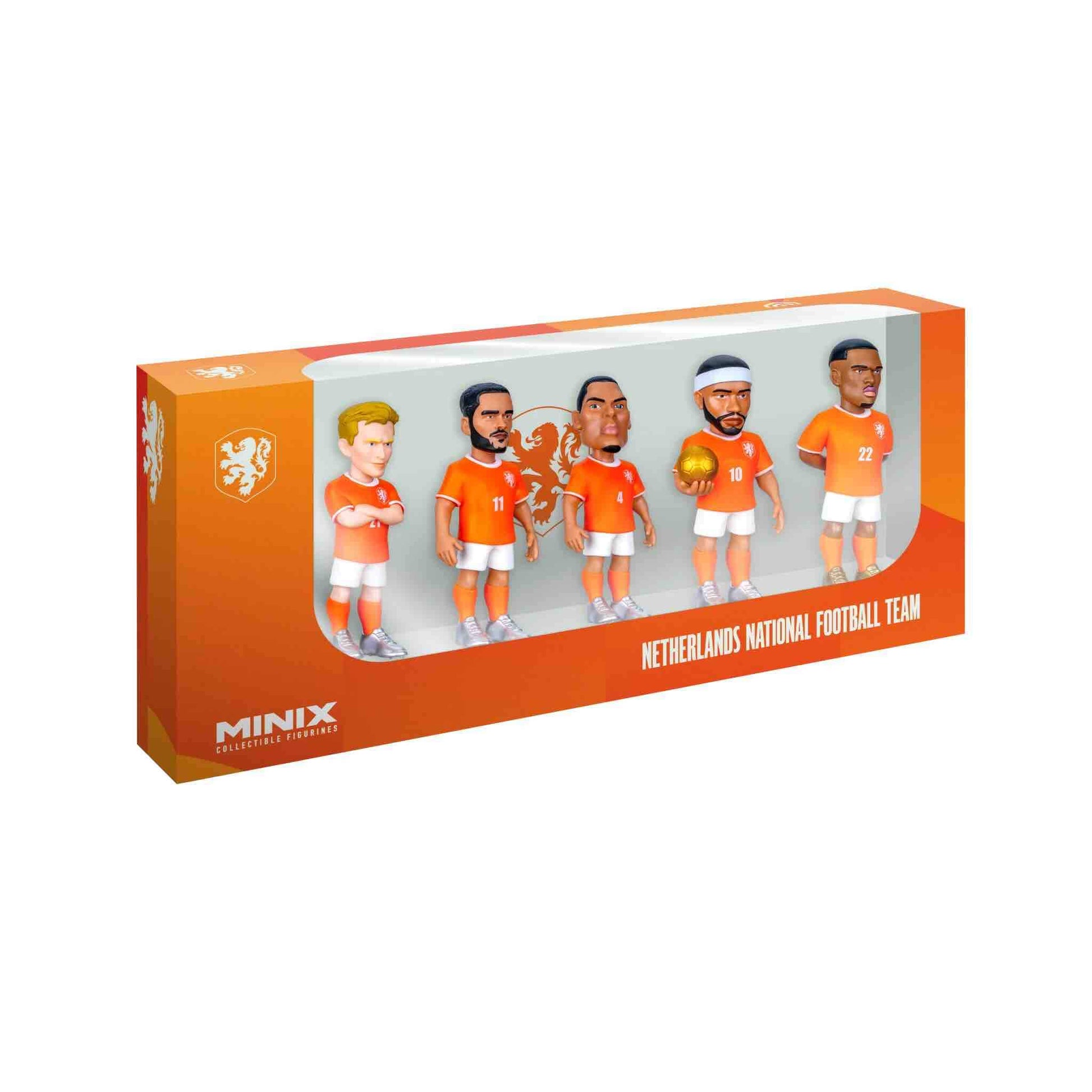 Minix Netherlands National Team 7CM 5-Pack (Box - Lateral Front)