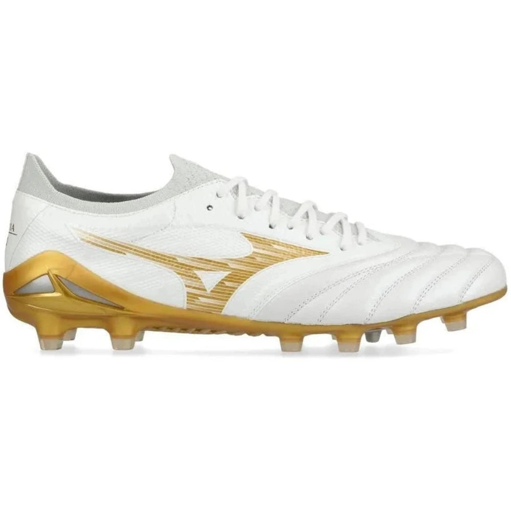 Mizuno Morelia Neo IV Beta Elite Firm Ground Soccer Cleats -Bright Gold Pack (SP26) (Side 2)