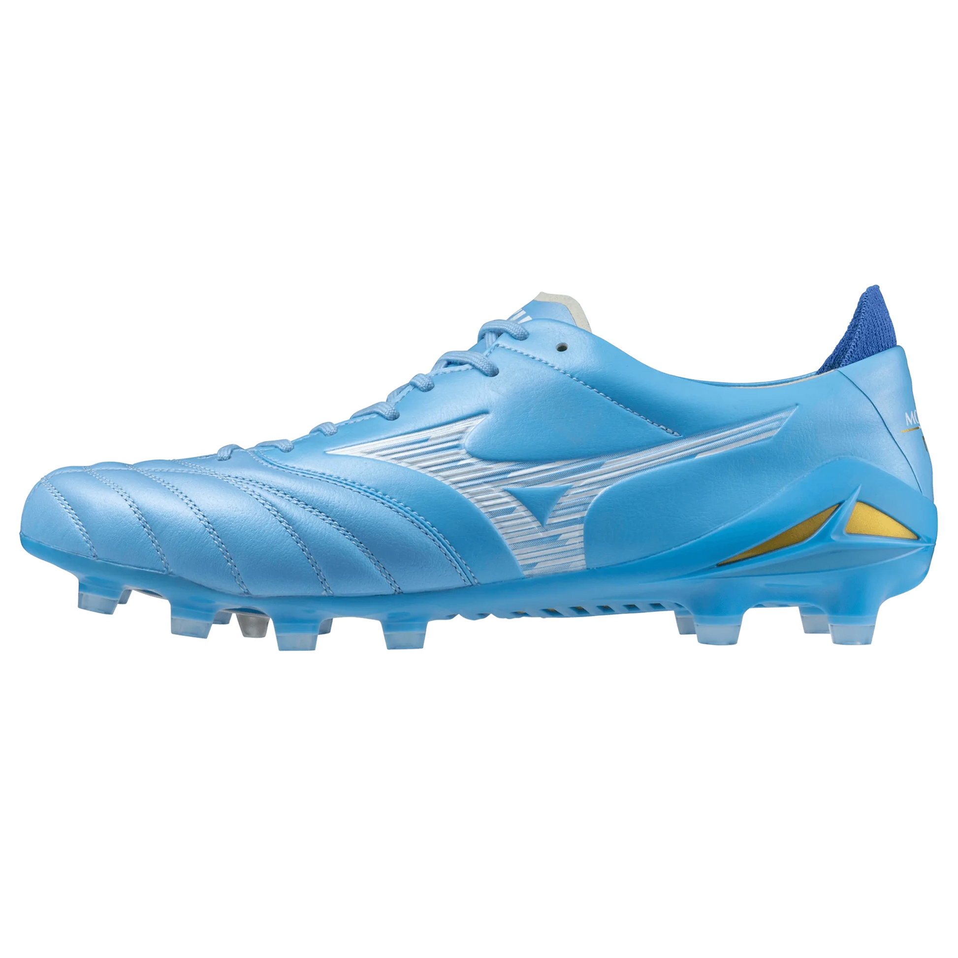 Mizuno Morelia Neo IV Elite Firm Ground Soccer Cleats - Unity Sky Pack (SP26) (Side 1)