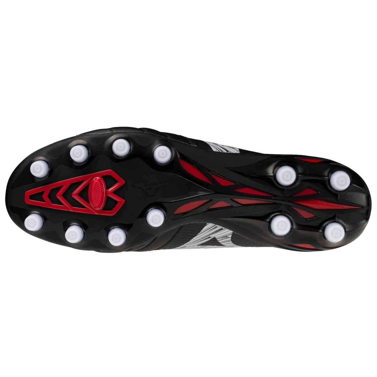 Mizuno Morelia Neo V Beta Elite Firm Ground Soccer Cleats Black-White (Bottom)