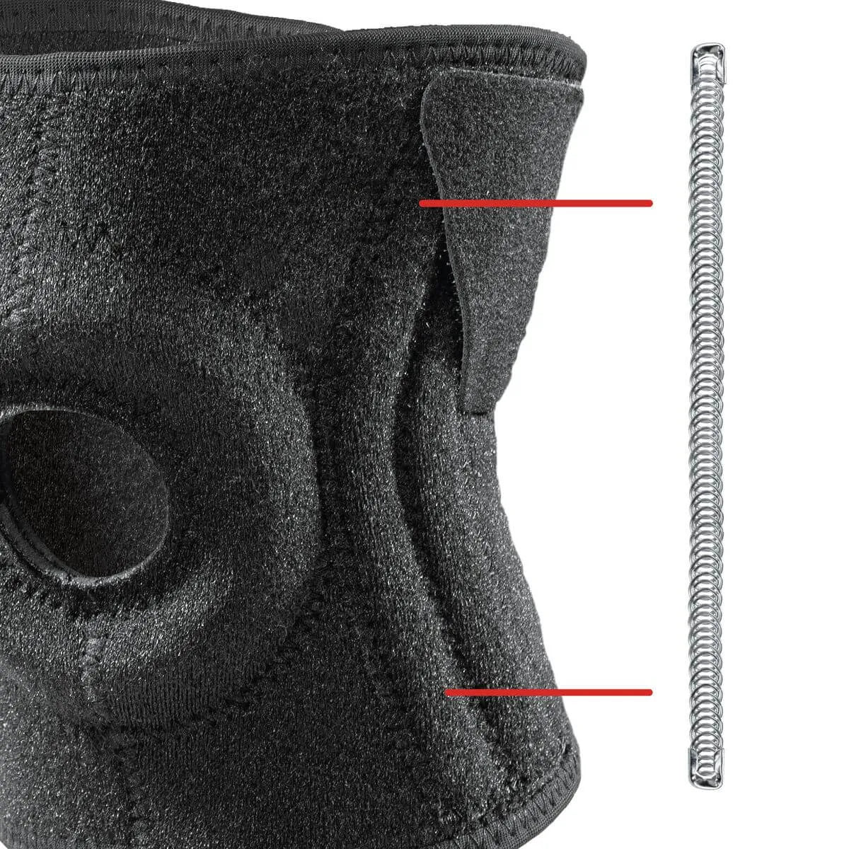 Mueller Adjustable Knee Stabilizer with Contoured Support (Detail 1)