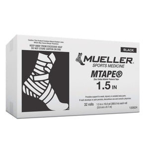 Mueller Sports Medicine 1.5  x 10 yd MTape Case (32 Rolls) (Box)