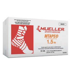 Mueller Sports Medicine 1.5 x 15 yd MTape Case (32 Rolls) (Box)