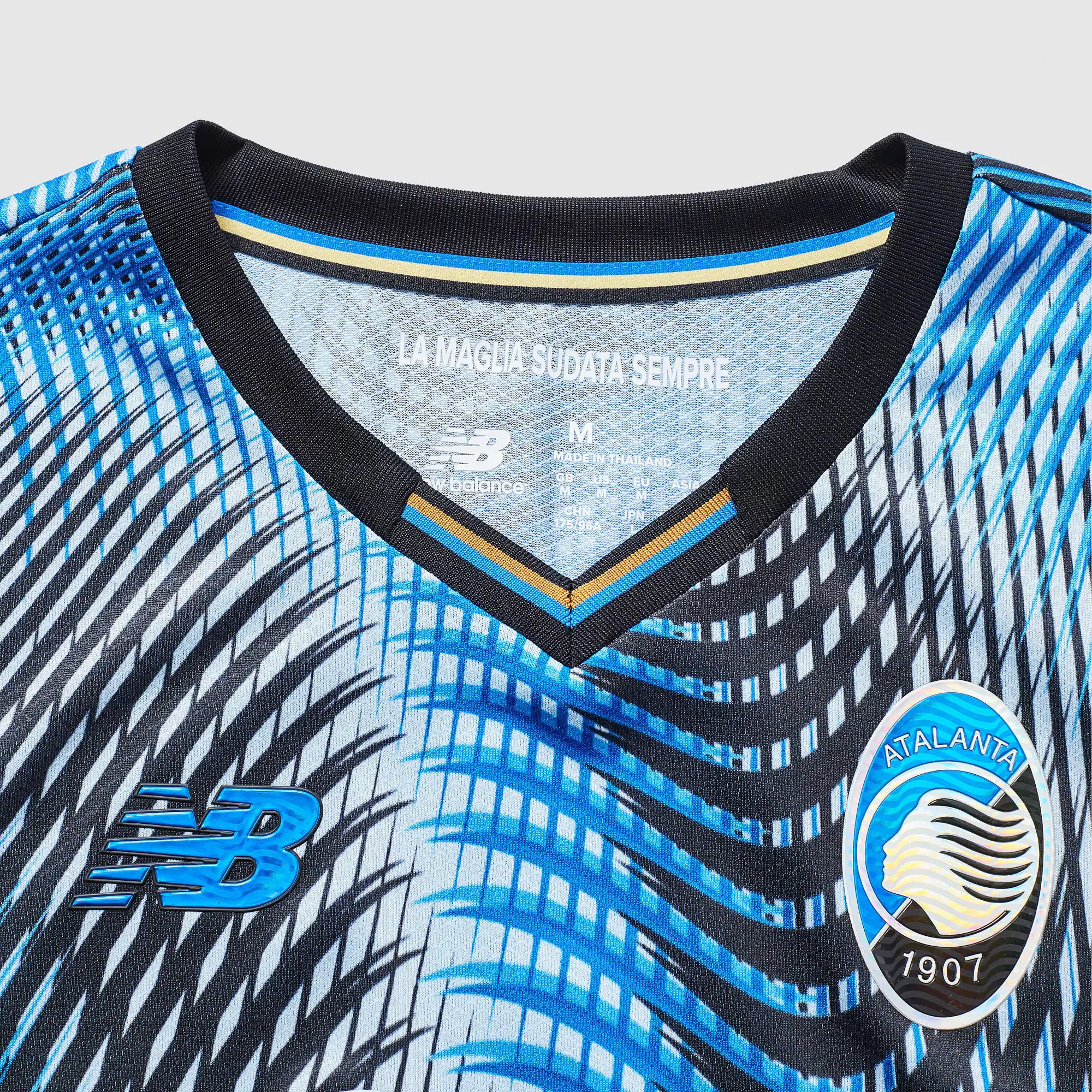 New Balance 2025-26 Atalanta Men's Stadium Fourth Soccer Jersey (Detail 1)