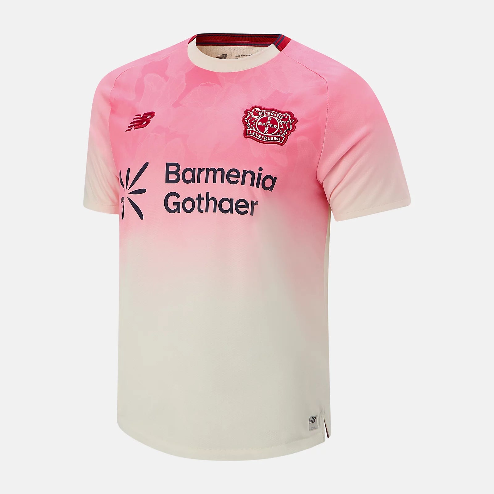 New Balance 2025-26 Bayer Leverkusen Men's Stadium Away Soccer Jersey (Lateral)