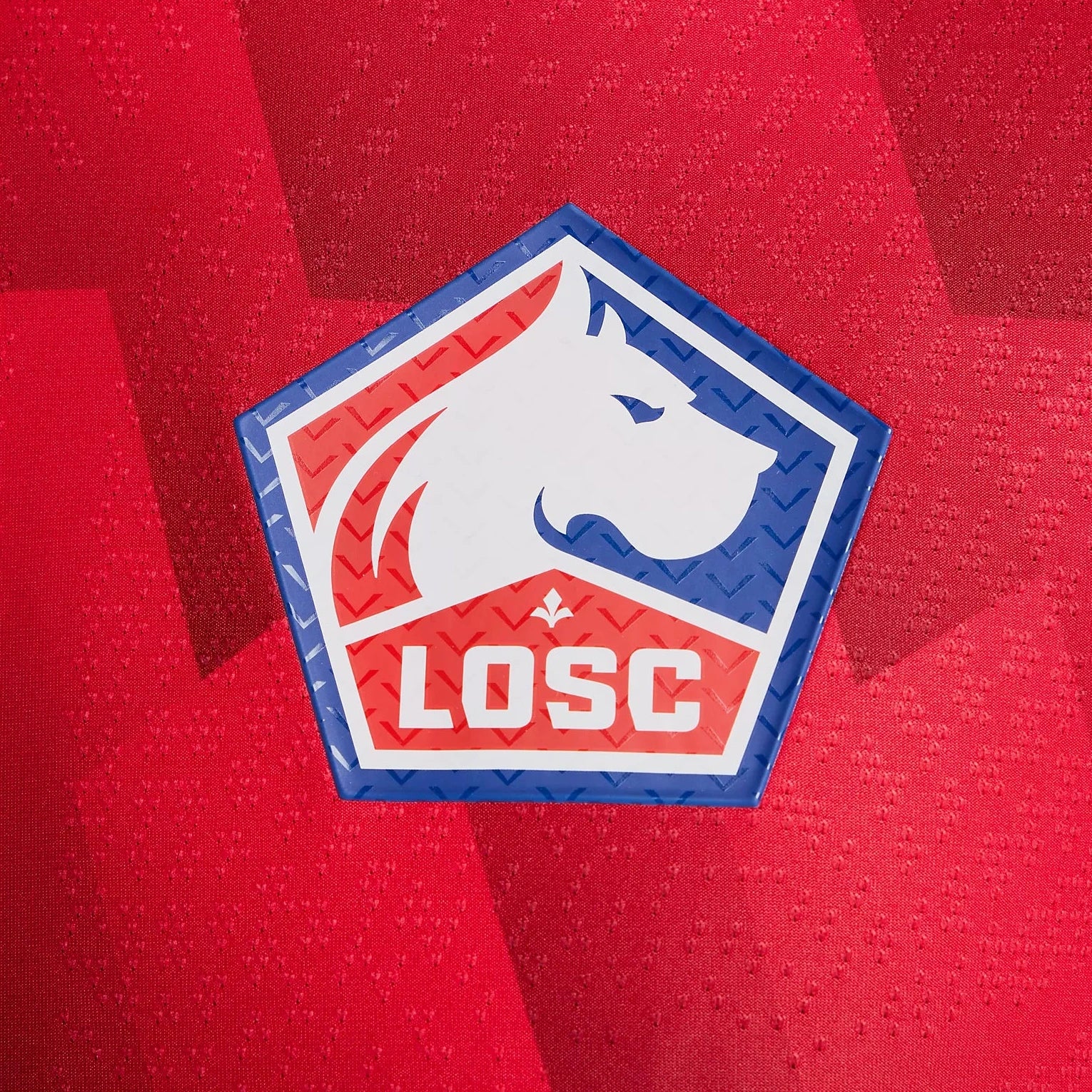 New Balance 2025-26 Lille Men's Authentic Home Soccer Jersey (Detail 4)