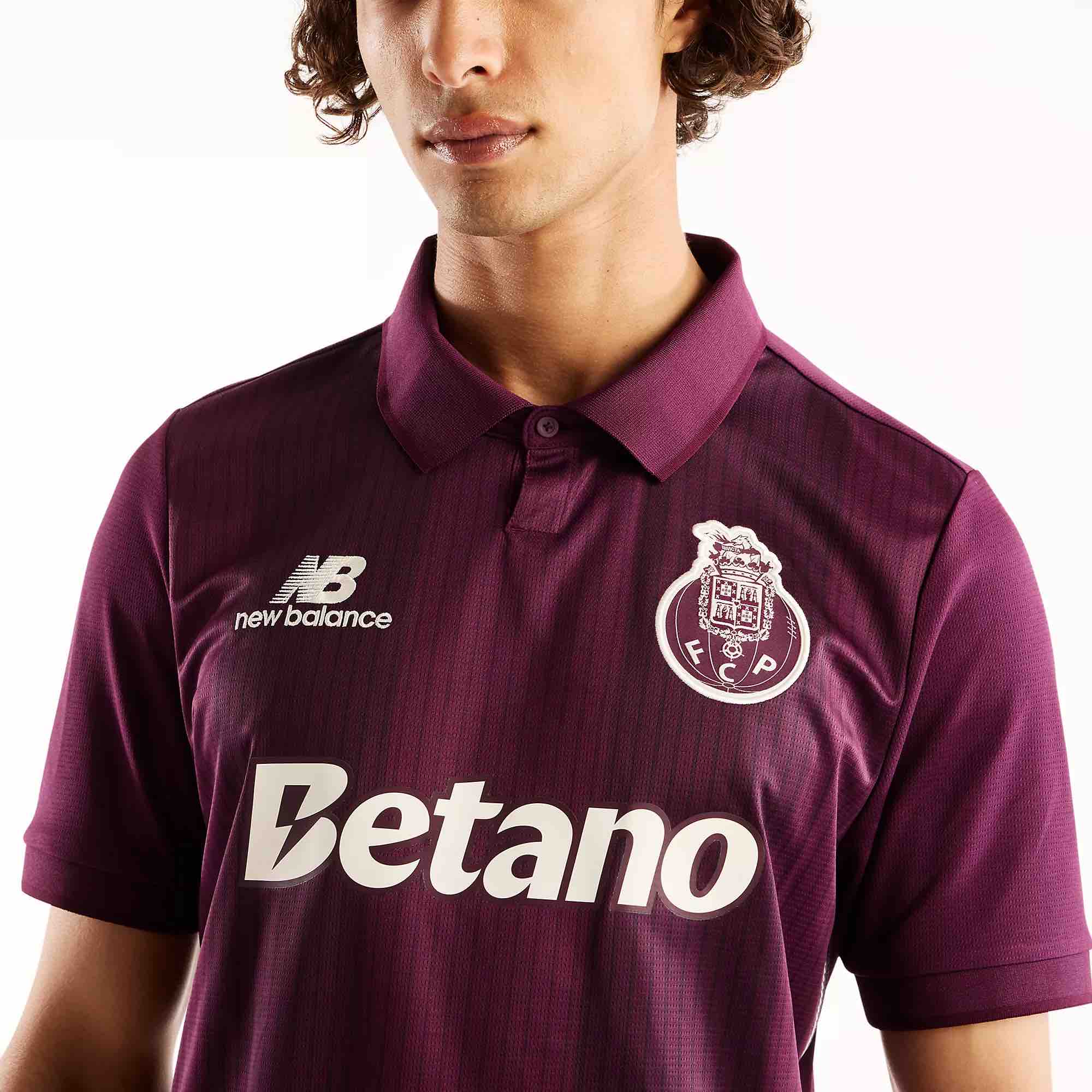 New Balance 2026-27 Porto Men's Authentic Away Soccer Jersey (Detail 1)