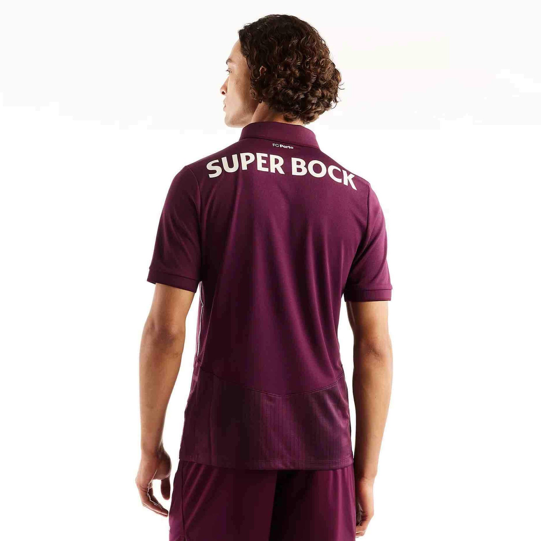 New Balance 2026-27 Porto Men's Authentic Away Soccer Jersey (Model - Back)