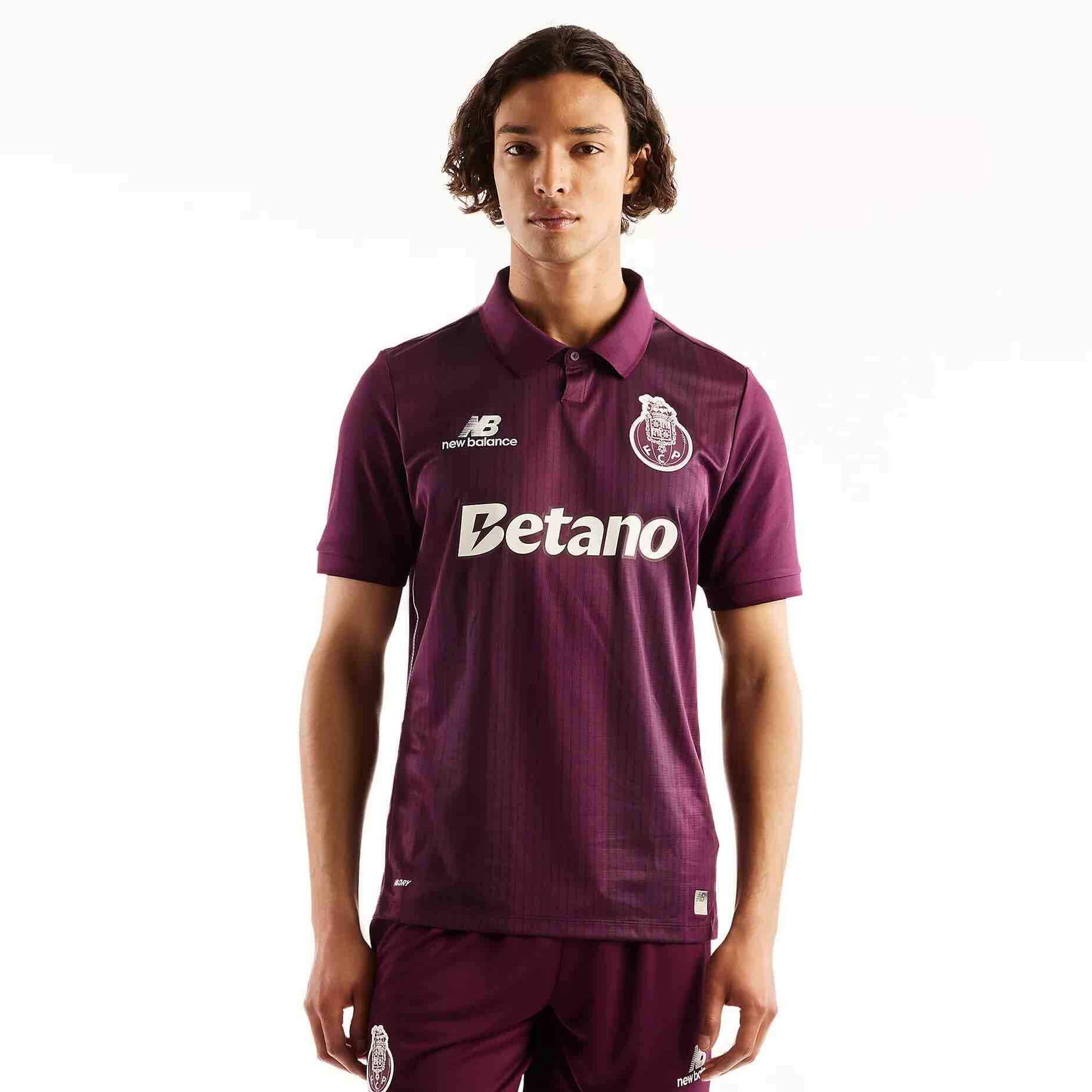 New Balance 2026-27 Porto Men's Authentic Away Soccer Jersey (Model - Front)