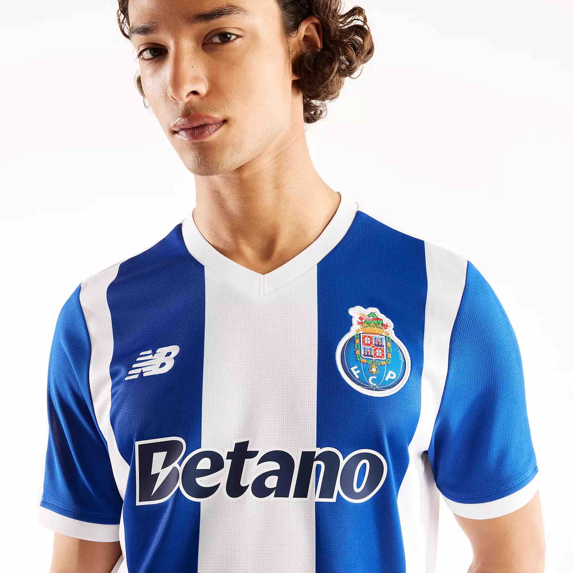 New Balance 2026-27 Porto Men's Authentic Home Soccer Jersey (Detail 1)