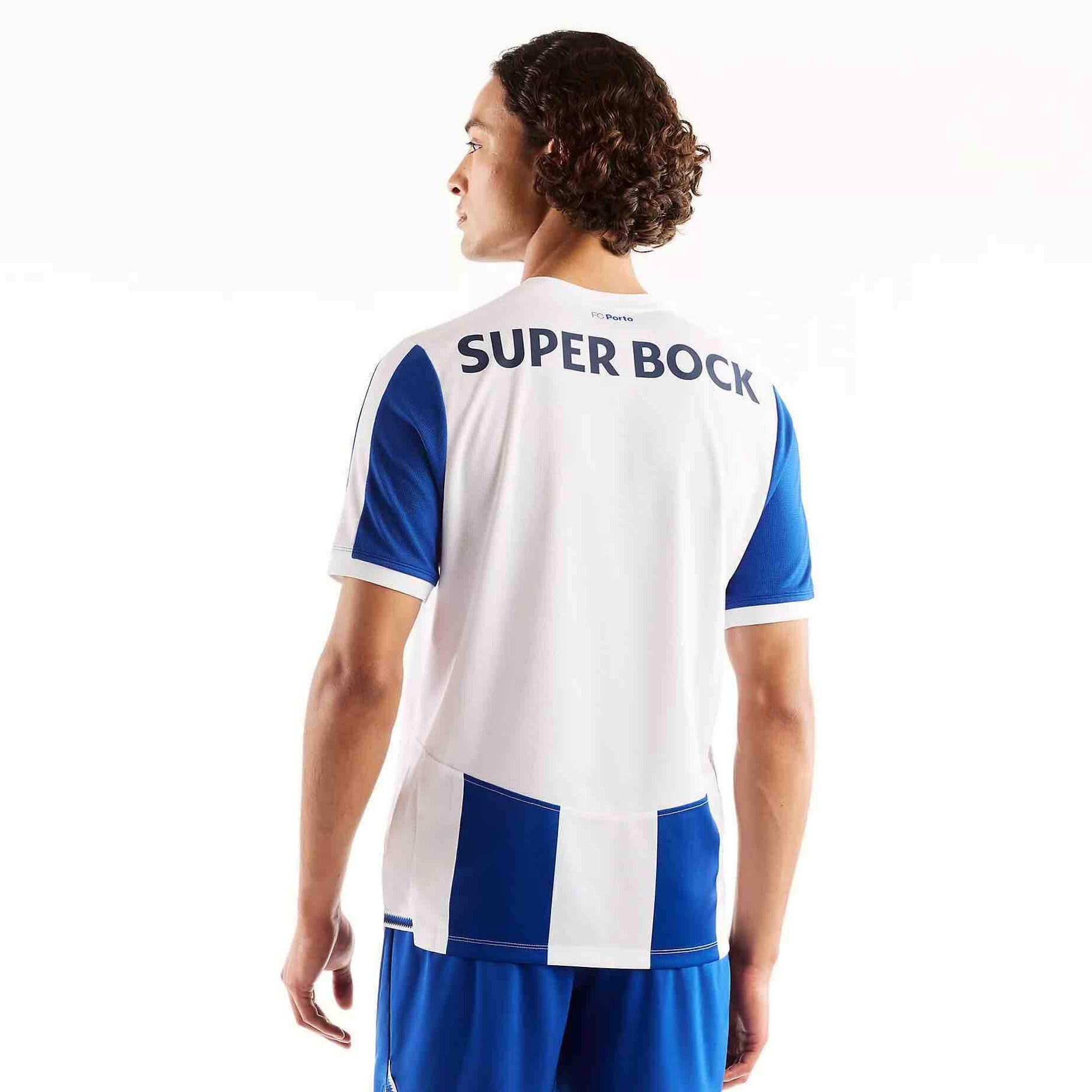 New Balance 2026-27 Porto Men's Authentic Home Soccer Jersey (Model - Back)