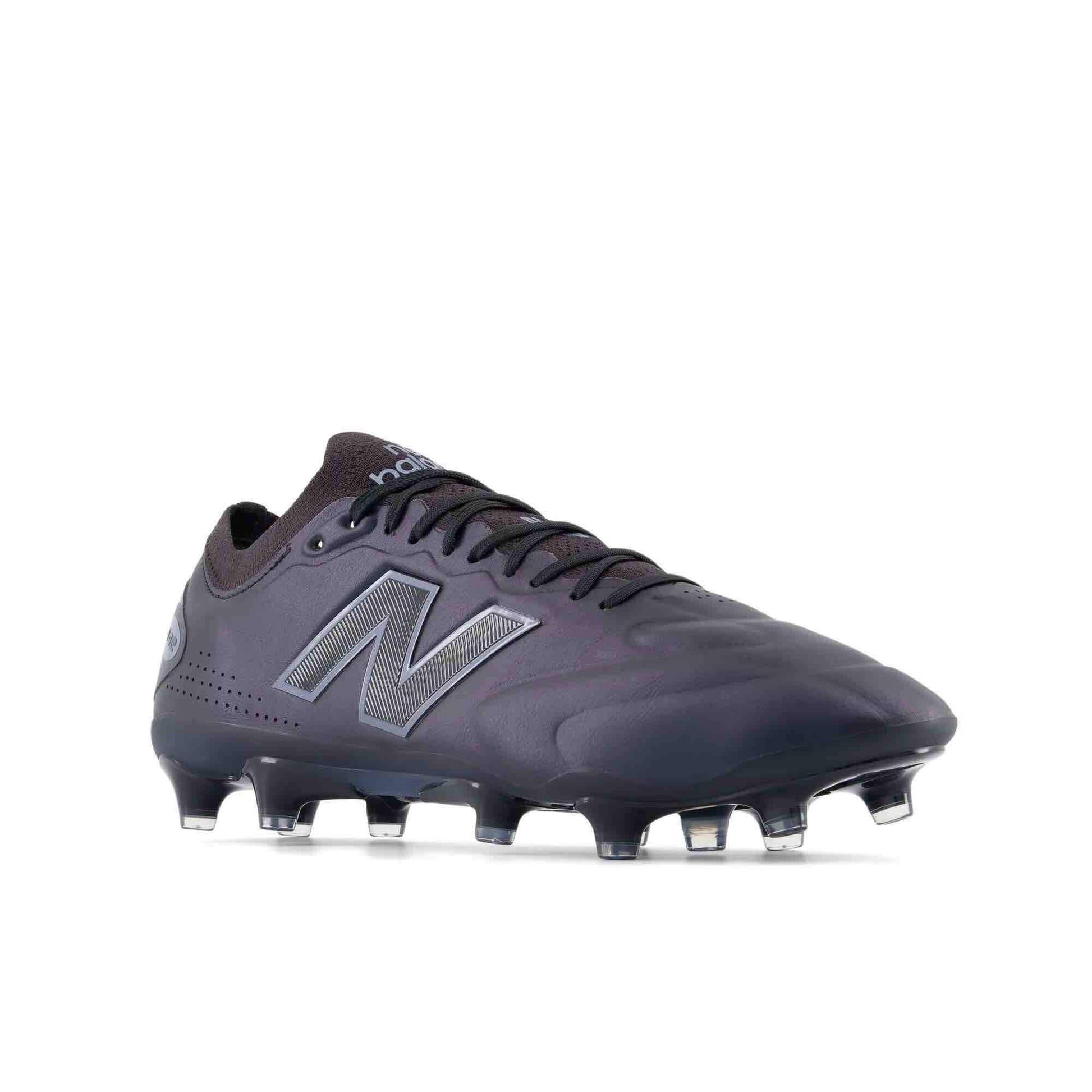 New Balance 442 Elite Knit V3 2E Wide Firm Ground Soccer Cleats - Black Pack (FA26) (Lateral Front)