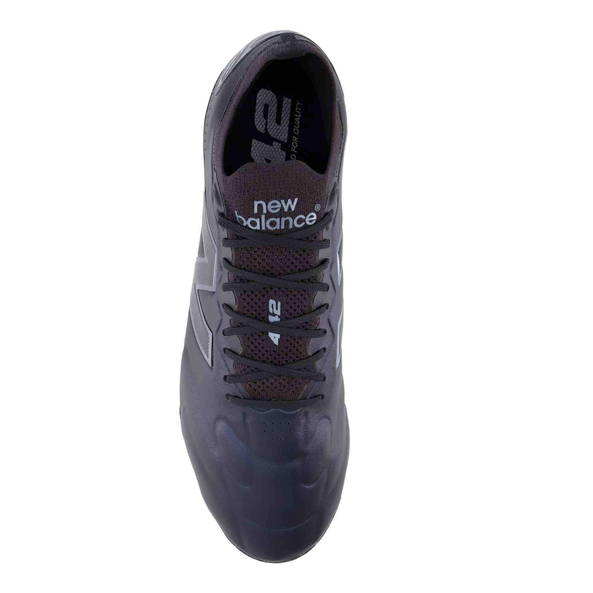 New Balance 442 Elite Knit V3 2E Wide Firm Ground Soccer Cleats - Black Pack (FA26) (Top)