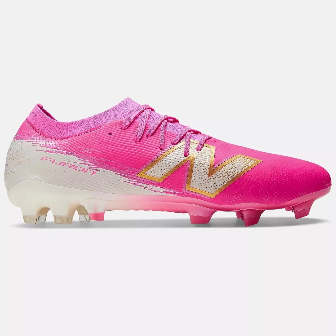 New Balance Furon Elite V8 2E Wide Firm Ground Soccer Cleats - Pure Ambition Pack (SP26) (Side 1)