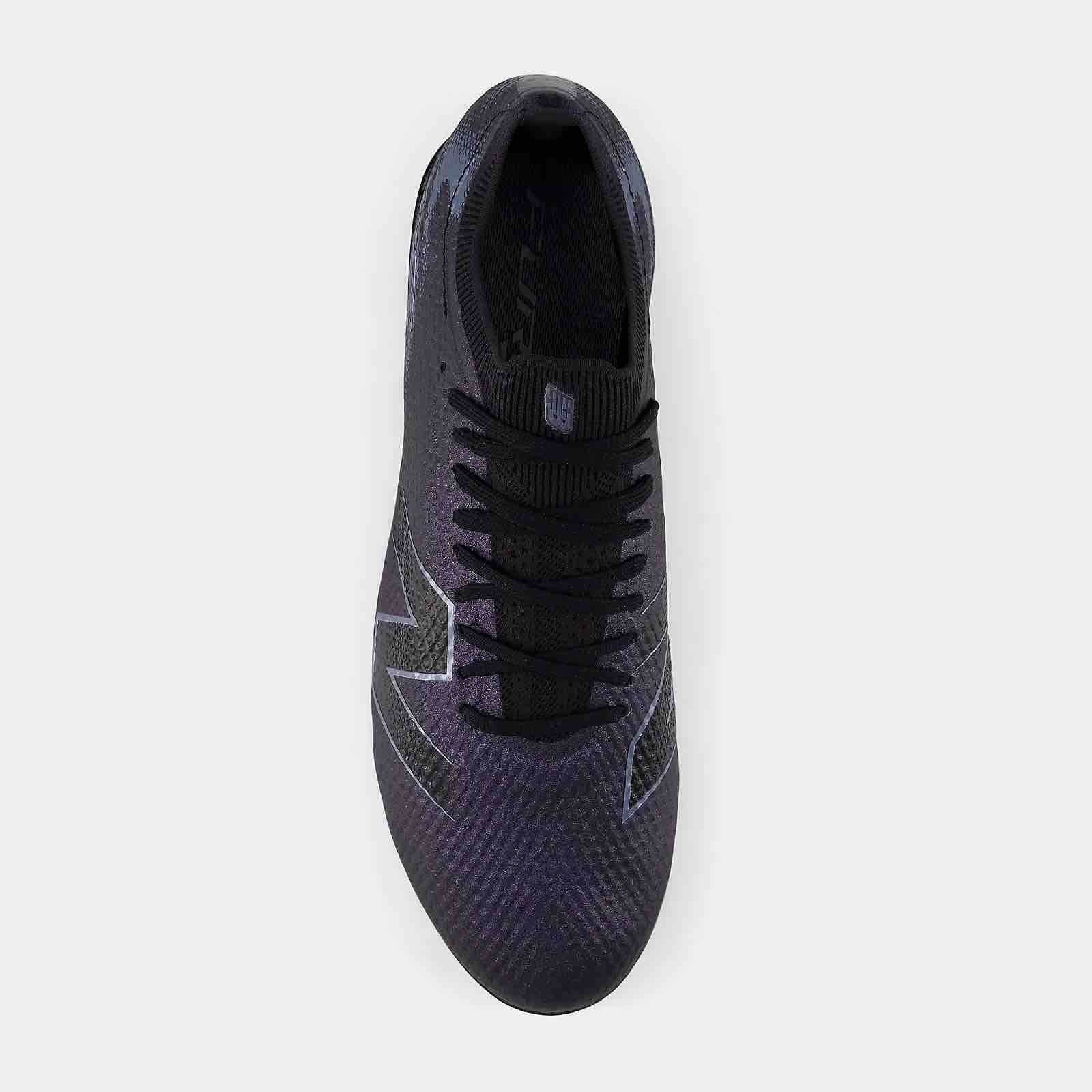 New Balance Furon Elite V9 2E Wide Firm Ground Soccer Cleats - Black Pack (FA26) (Top)