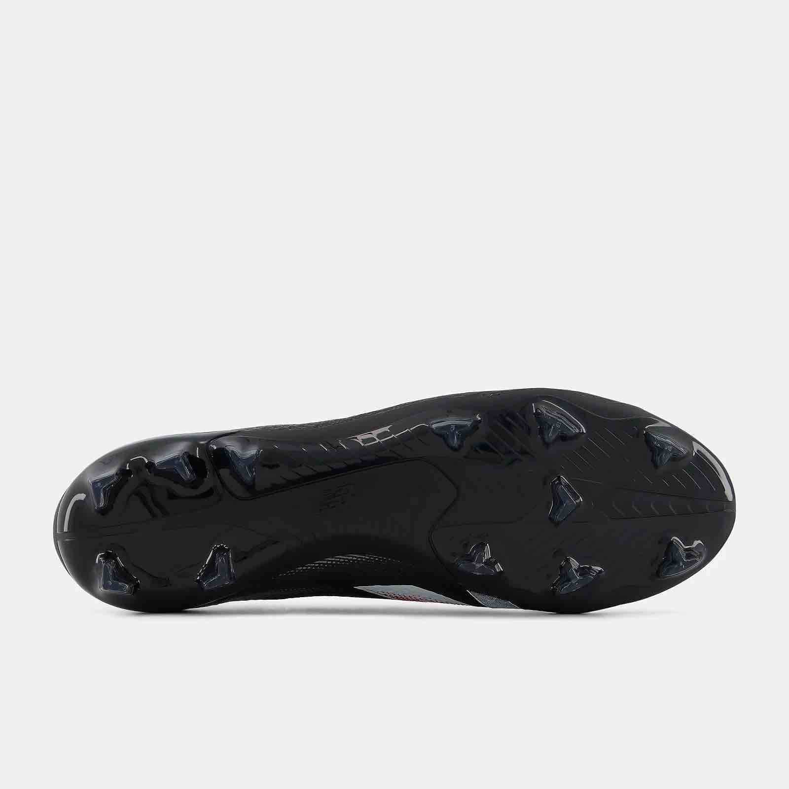 New Balance Furon Elite V9 2E Wide Firm Ground Soccer Cleats - Black Pack (FA26) (Bottom)