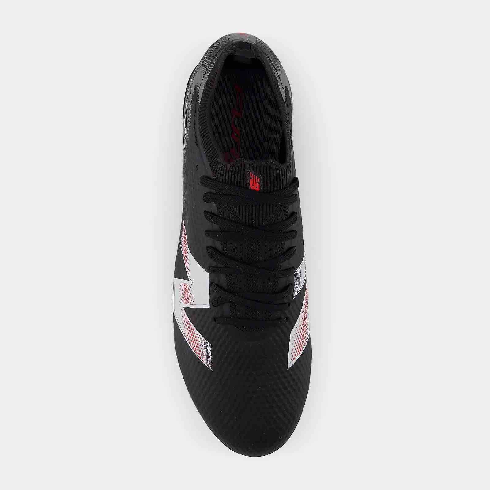 New Balance Furon Elite V9 2E Wide Firm Ground Soccer Cleats - Black Pack (FA26) (Top)