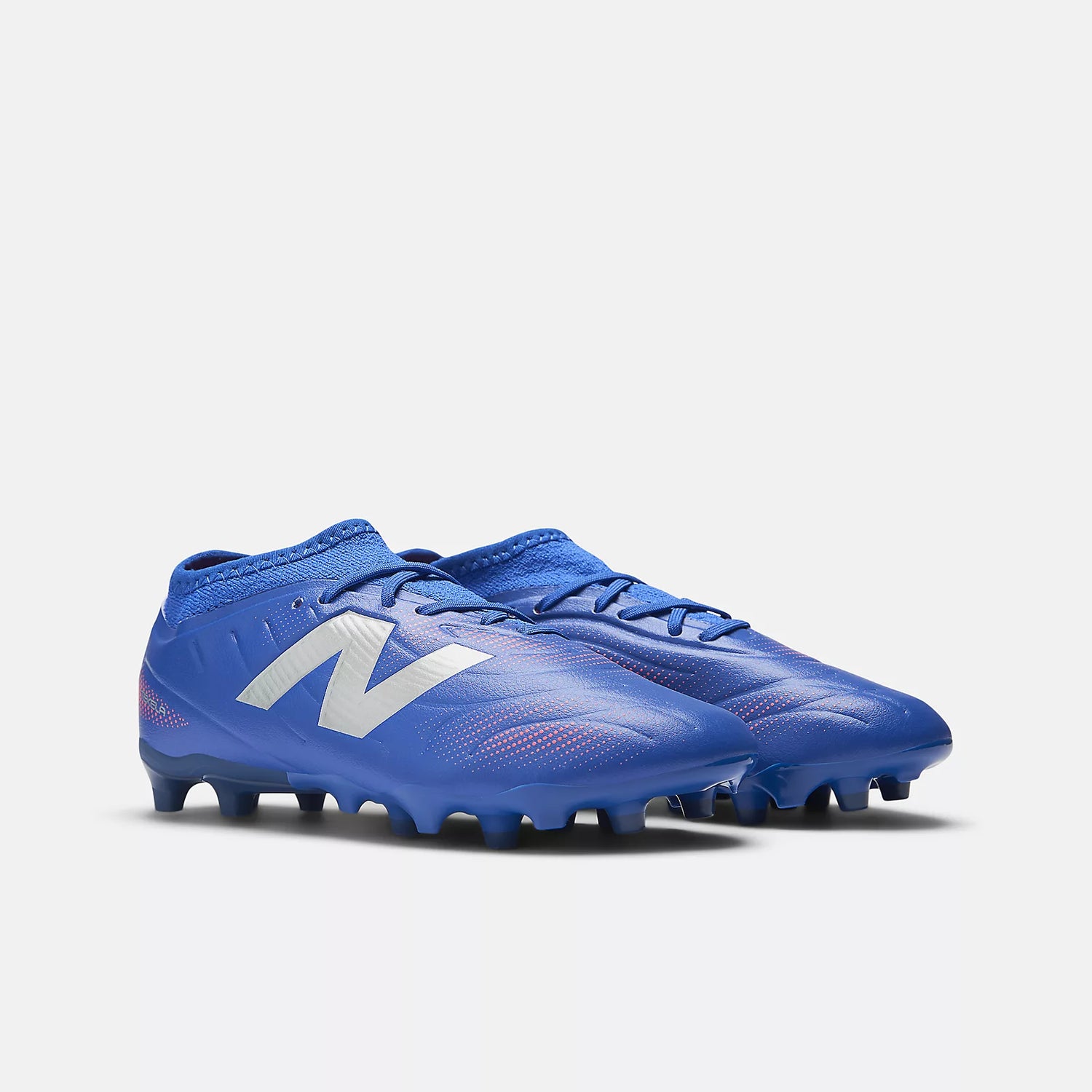 New Balance JR Tekela Team Low Laced V5 Wide Firm Ground Soccer Cleats - Cause and Effect Pack (FA25) (Pair - Lateral)