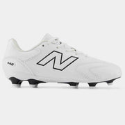 New Balance Junior 442 V3 Team Wide Firm Ground Soccer Cleats (Side 1)