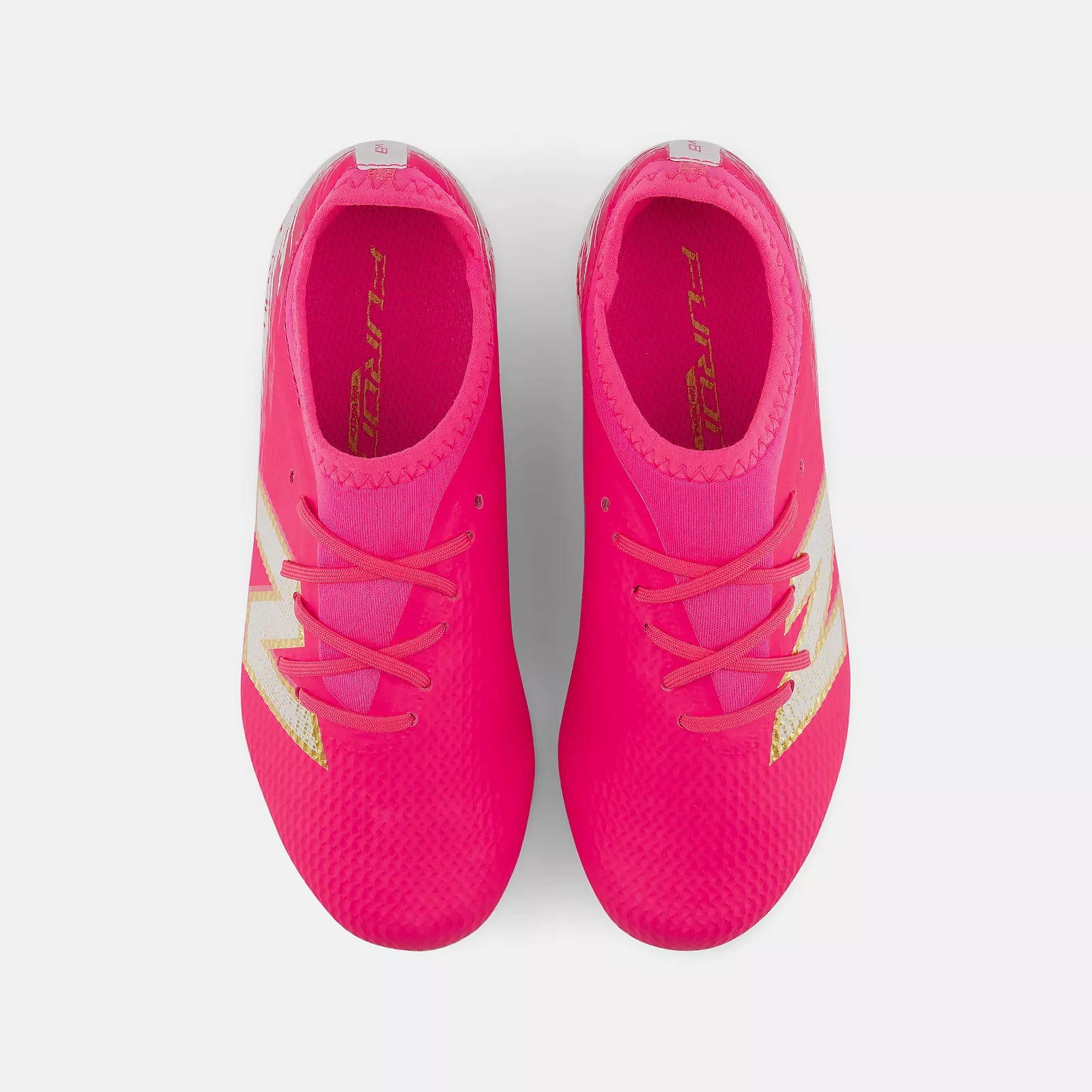 New Balance Junior Furon Team V8 Wide Firm Ground Soccer Cleats - Pure Ambition Pack (SP26) (Pair - Top)