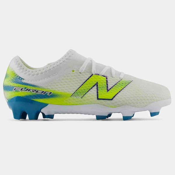 New Balance Junior Furon Team V9 Wide Firm Ground Soccer Cleats