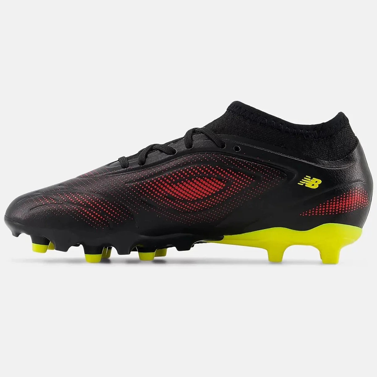 New Balance Junior Tekela Team Low Laced V5 Wide Firm Ground Soccer Cleats - Live Wire Pack (SP26) (Side 2)
