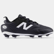 New Balance Kids 442 V3 Team Wide Firm Ground Soccer Cleats Black (Side 1)