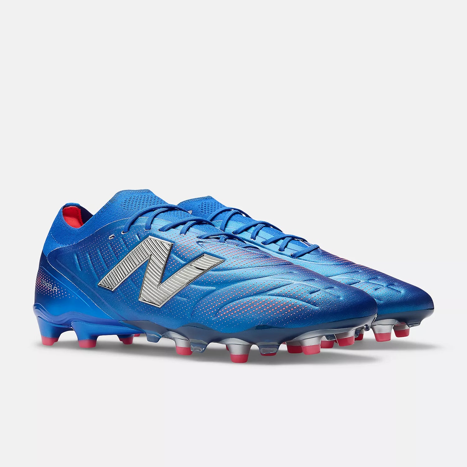 New Balance Tekela Elite Low Laced V5 2E Wide Firm Ground Soccer Cleats - Cause and Effect Pack (FA25) (Pair - Lateral)