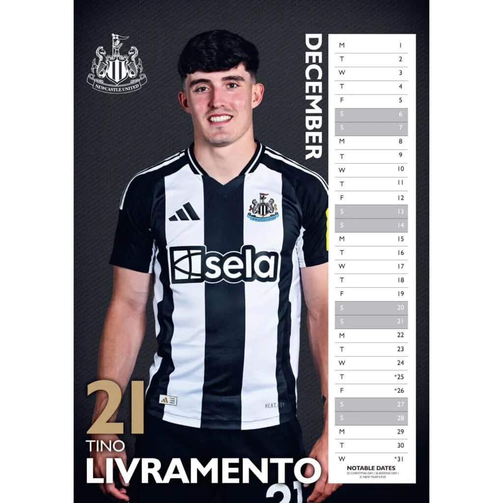 Newcastle 2025 Official Calendar (Page 2)
