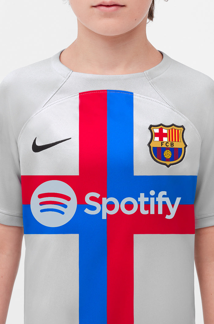 Nike 2022-23 Barcelona Youth Third Jersey (Detail 1)