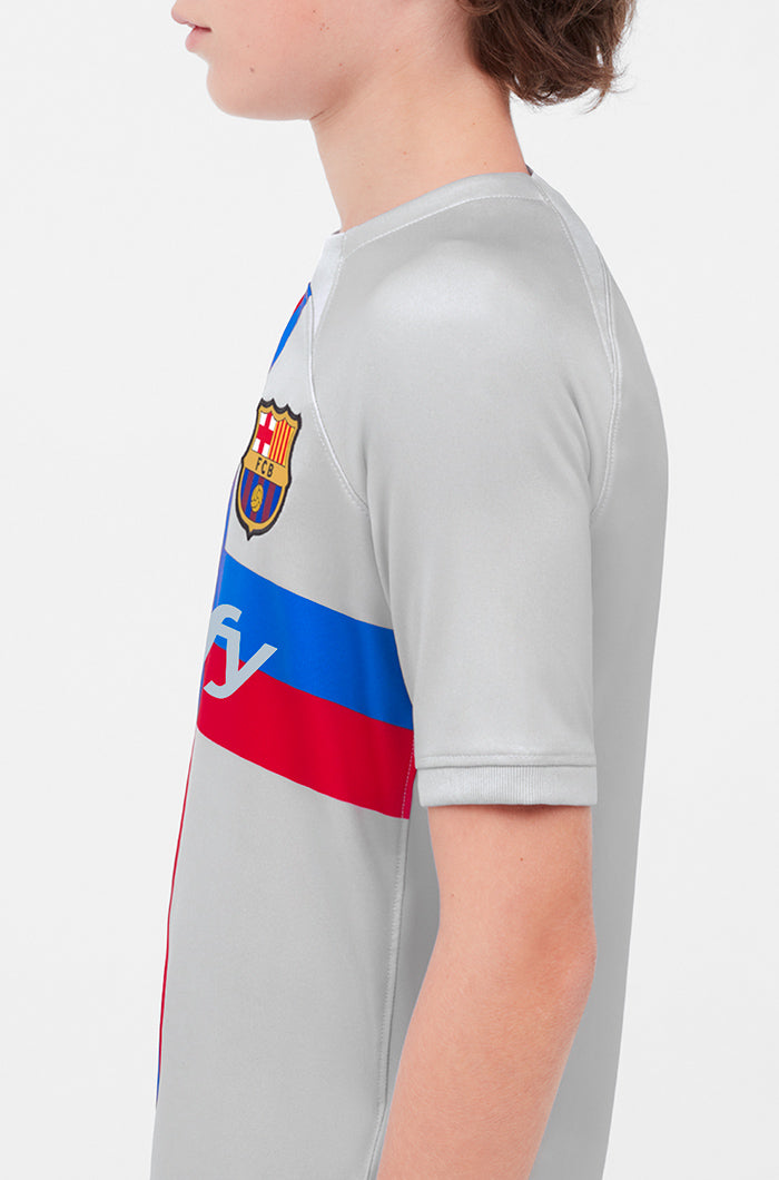 Nike 2022-23 Barcelona Youth Third Jersey (Detail 3)