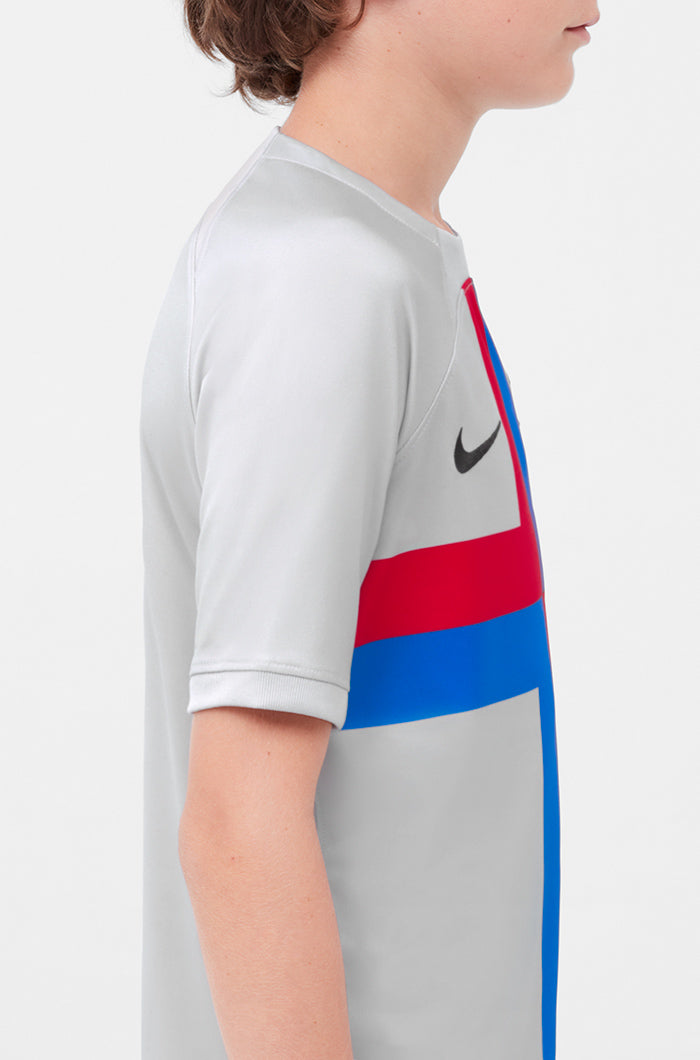 Nike 2022-23 Barcelona Youth Third Jersey (Detail 4)