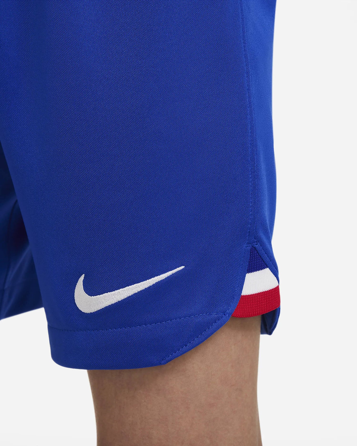 Nike 2022-23 France Youth Away Dri-Fit Shorts (Detail 1)