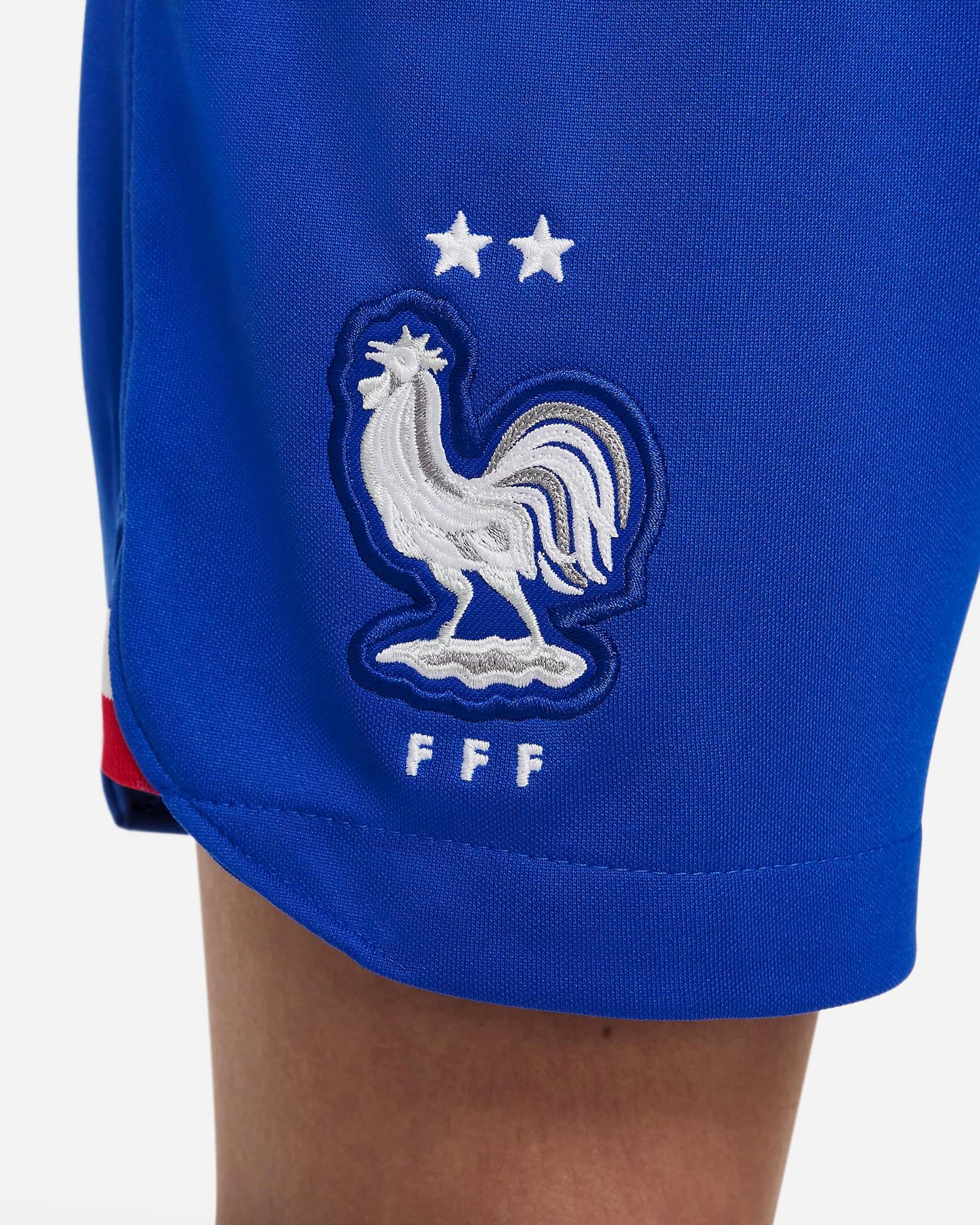 Nike 2022-23 France Youth Away Dri-Fit Shorts (Detail 2)