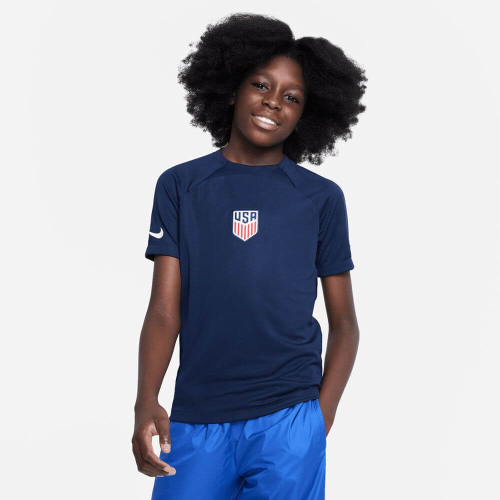 Nike 2022-23 USA Youth Dri-Fit Academy Pro Top (Model - Front)