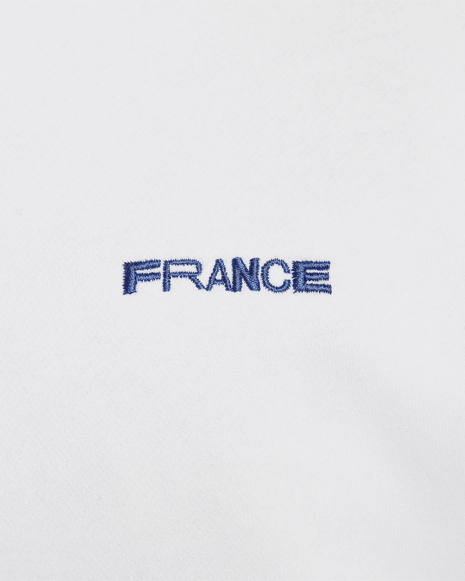 Nike 2022 France Men's Club Fleece Full-Zip Hoodie (Detail 3)