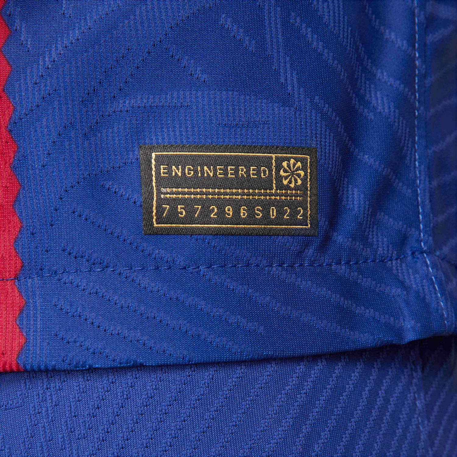 Nike 2023-24 Barcelona Men's Authentic Home Jersey (Detail 4)