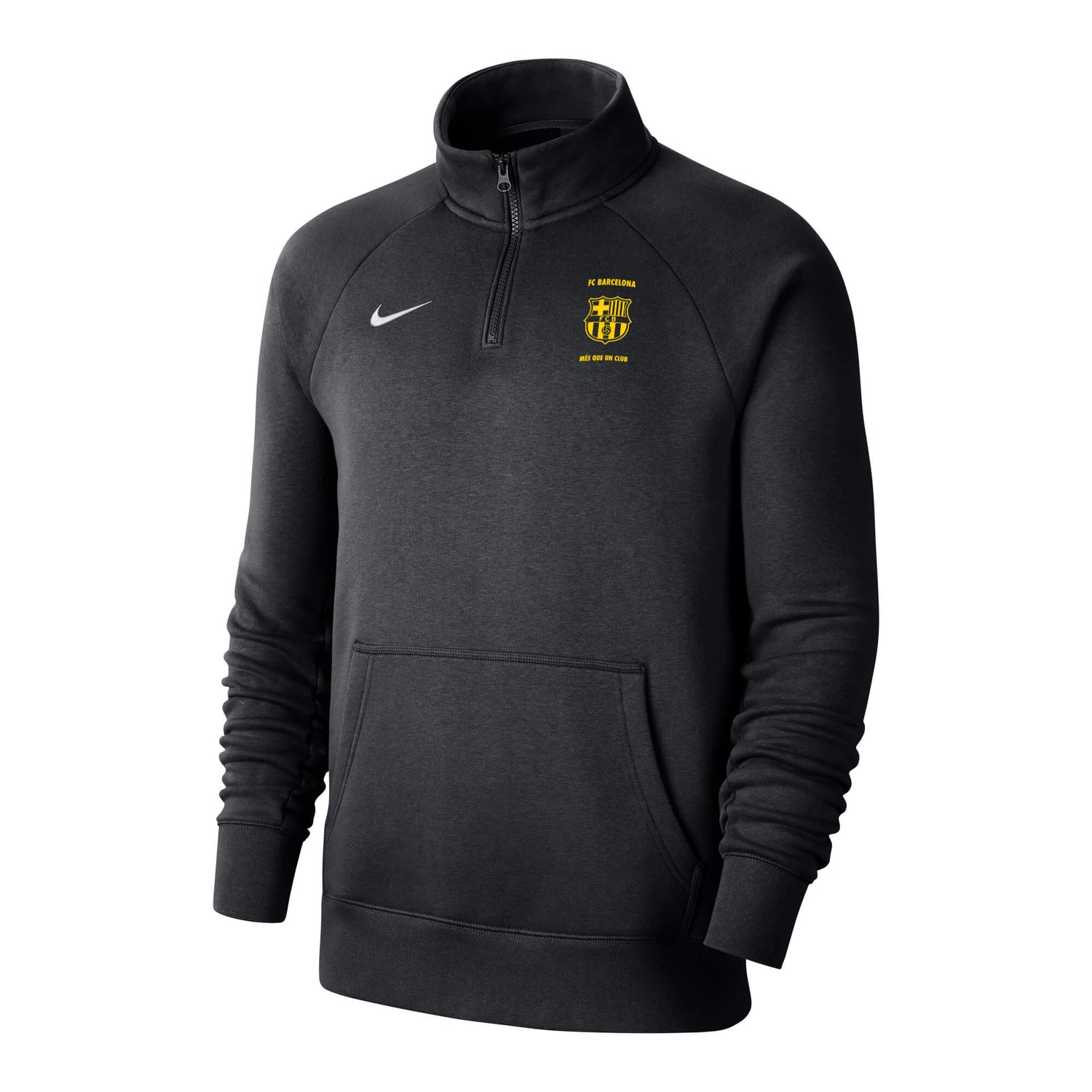 Nike 2023-24 Barcelona Men's Club Fleece 1/4 Zip (Front)