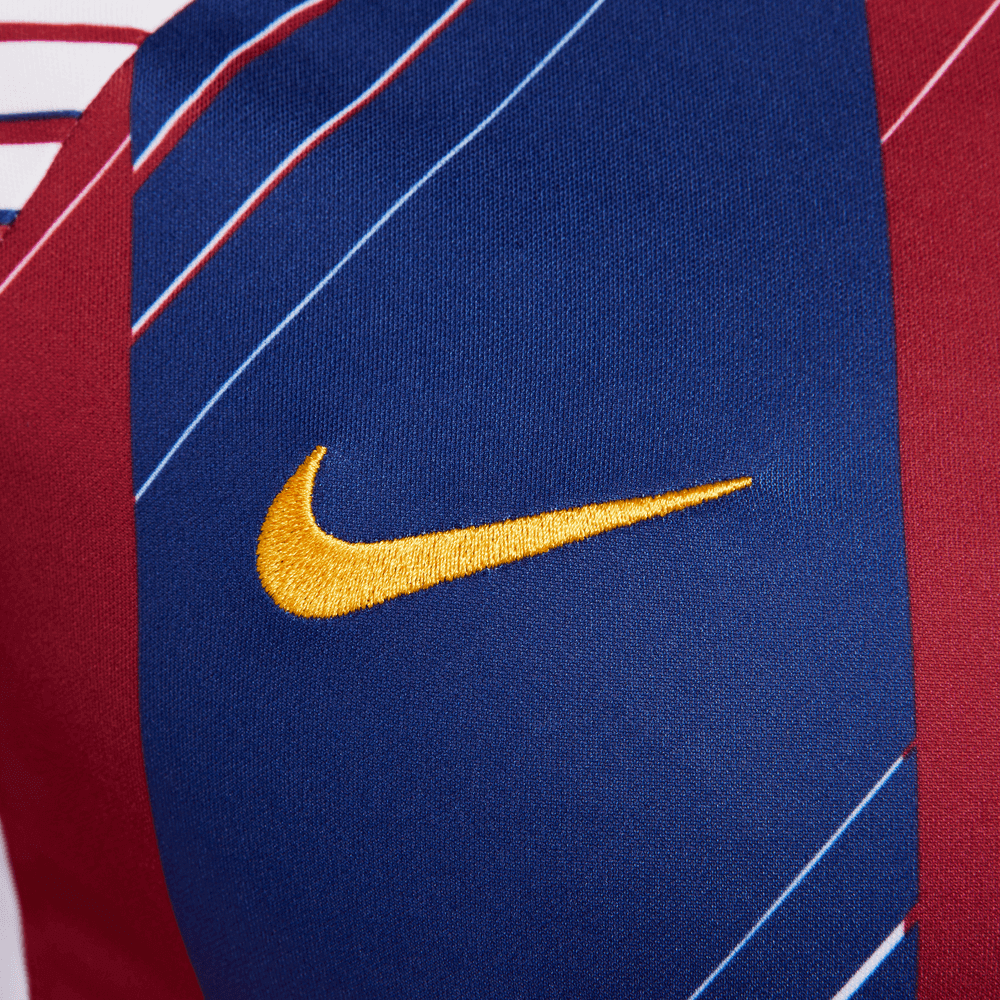 Nike 2023-24 Barcelona Men's Home Pre-Match Jersey (Detail 4)