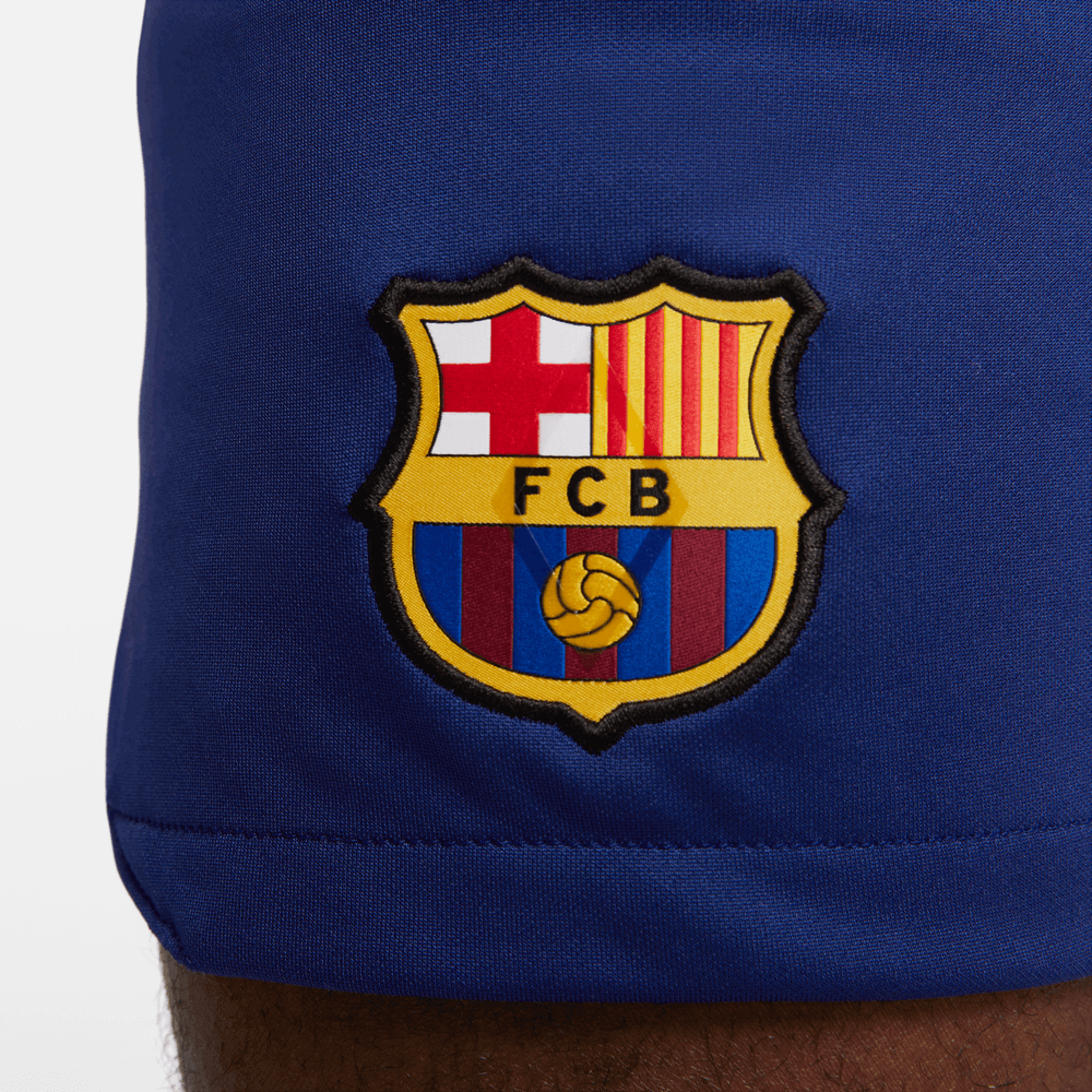 Nike 2023-24 Barcelona Men's Home Shorts (Detail 2)