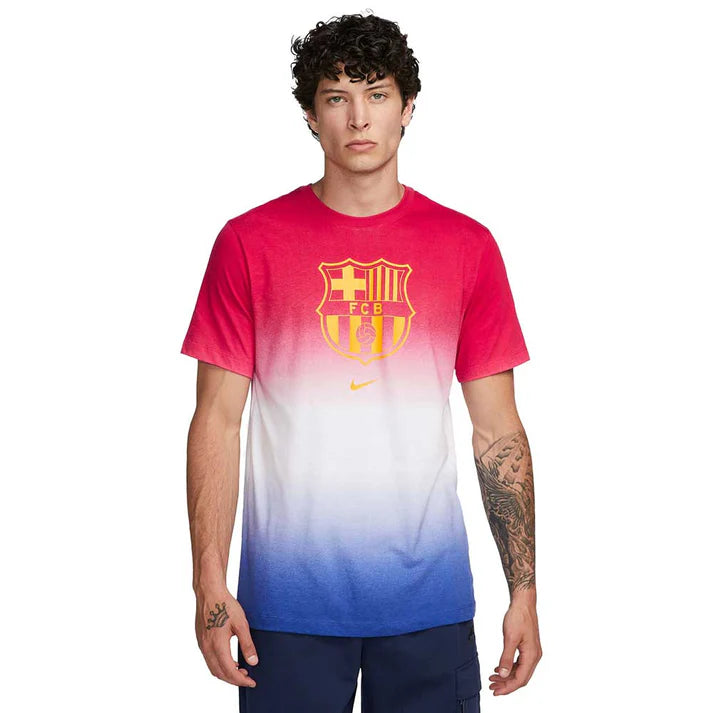 Nike 2023-24 Barcelona Men's SSL Crest Tee