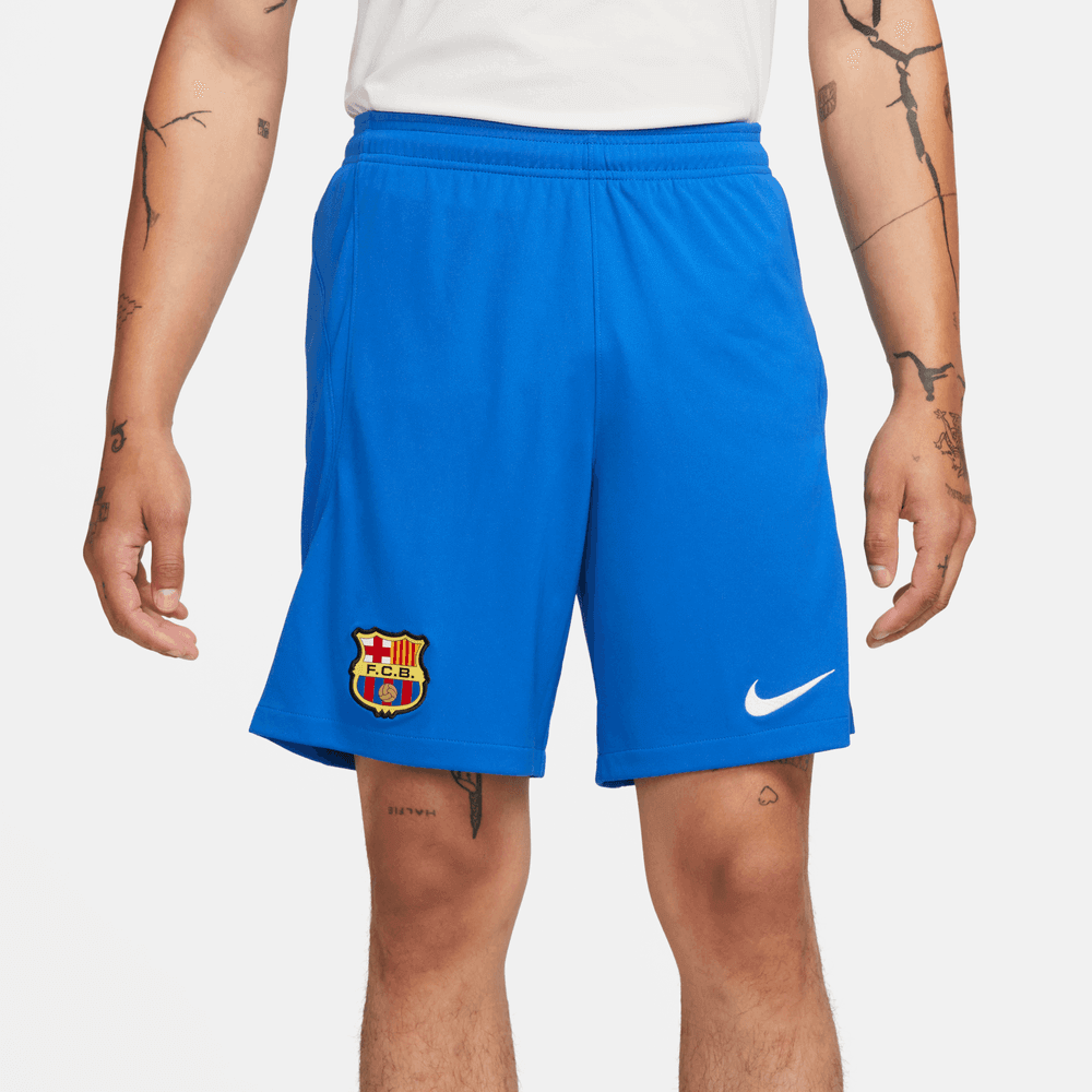 Nike 2023-24 Barcelona Men's Stadium Away Shorts (Front)