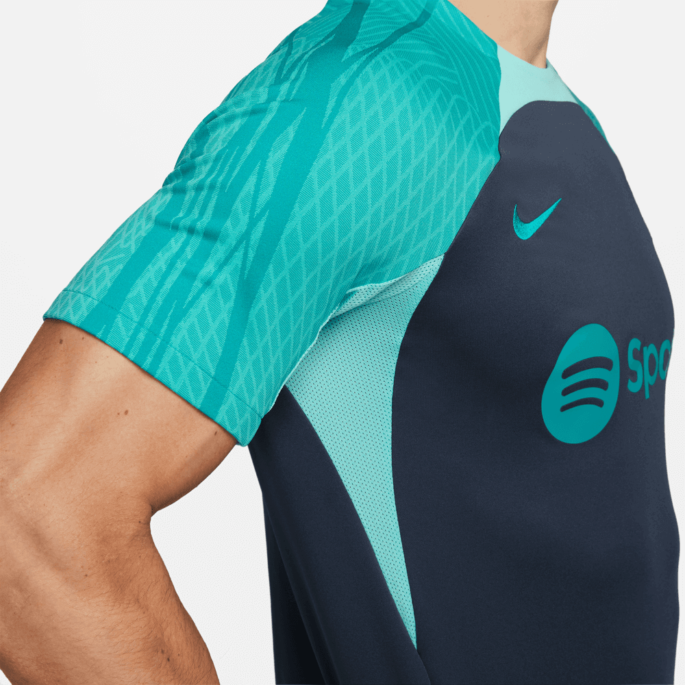 Nike 2023-24 Barcelona Men's Strike Training Jersey (Detail 3)