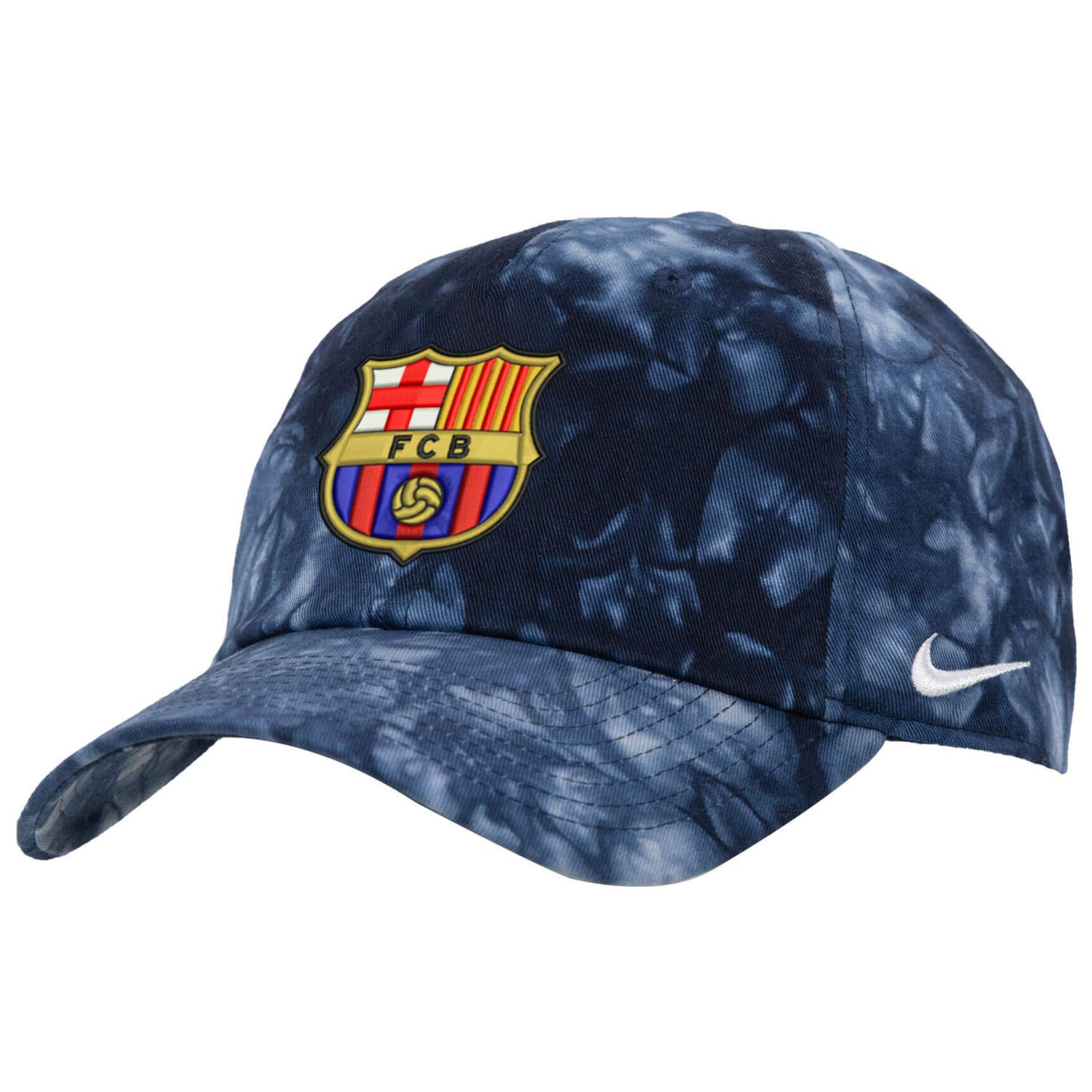 Nike 2023-24 Barcelona Tie-Dye Campus Cap (Front)