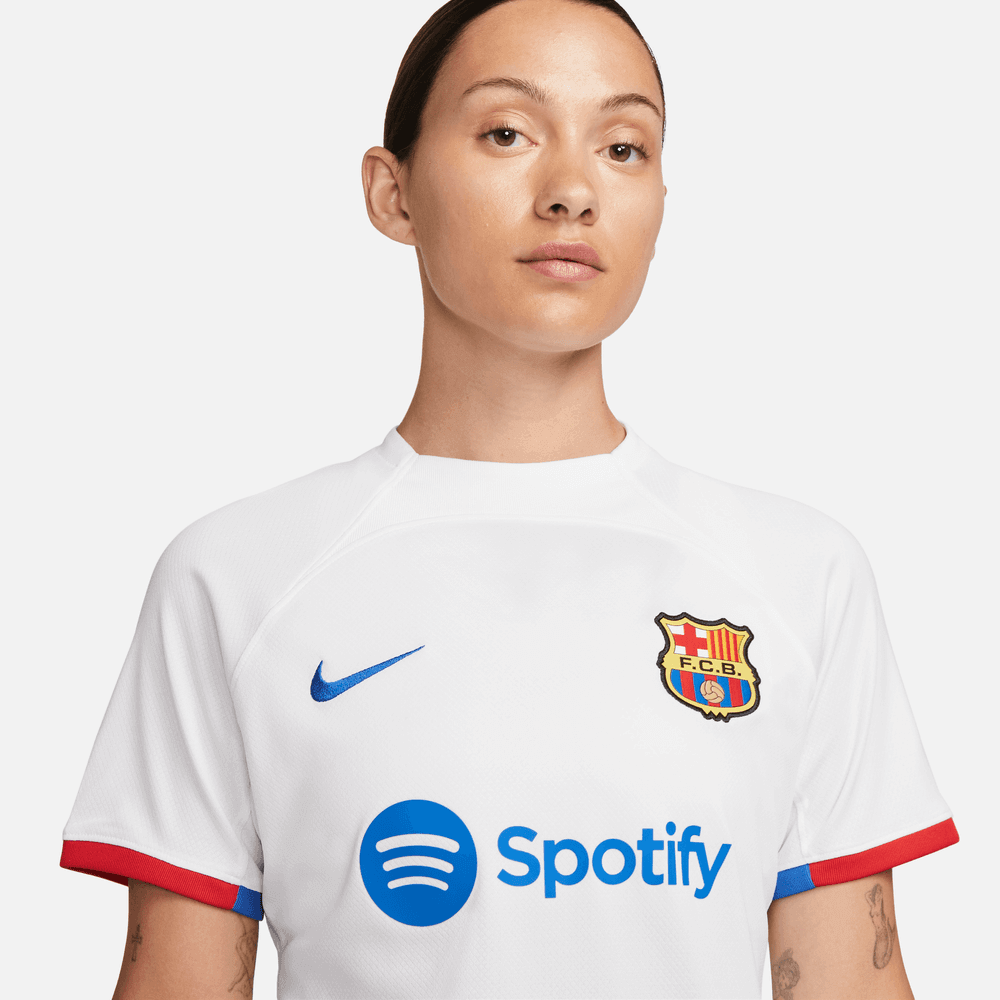 Nike 2023-24 Barcelona Women's Stadium Away Jersey (Detail 1)