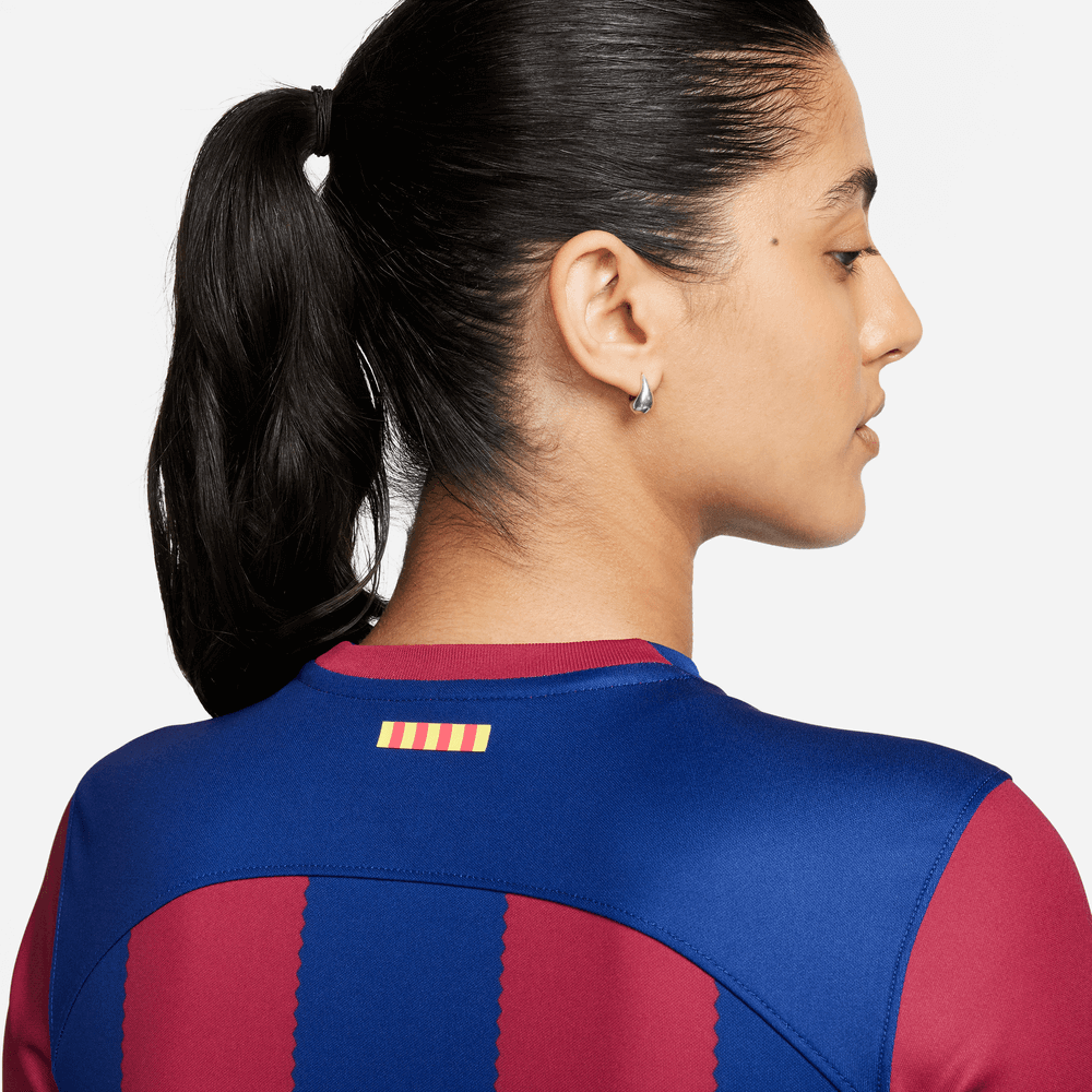 Nike 2023-24 Barcelona Women's Stadium Home Jersey (Detail 2)